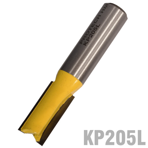 Image of a STRAIGHT BIT 1/2' (12.7MM) X 1'(25.4MM) TWO FLUTE 1/2' SHANK