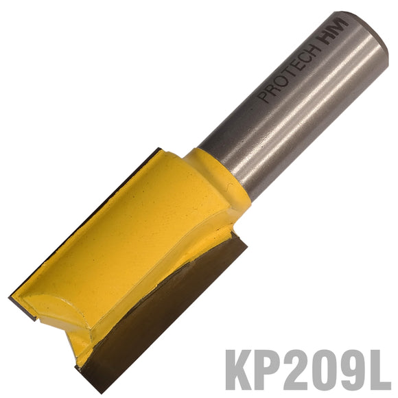 Image of a STRAIGHT BIT 7/8'(22.2MM) X 1 1/4'(31.8MM) TWO FLUTE 1/2' SHANK