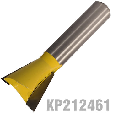 Image of a DOVETAIL BIT 3/4' (19MM) X 1/2' 1/2' SHANK