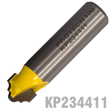 Image of a CLASSICAL BIT PLUNGE CUTTING 1/2' X 3/8' (7/32' DIAMETER) 1/2' SHANK