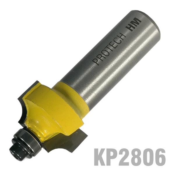 Image of a BEADING BIT 7/8' X 1/2' RADIUS 3/16' 1/2' SHANK
