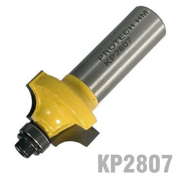 Image of a BEADING BIT 1' X 1/2' RADIUS 1/4' 1/2' SHANK