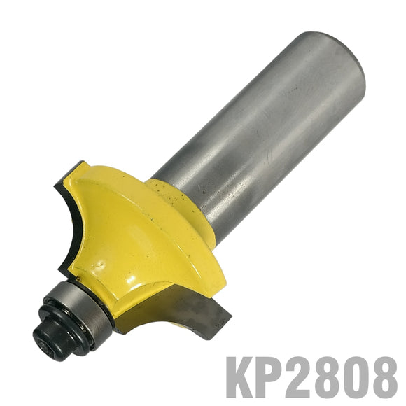 Image of a BEADING BIT 1 1/8' X 1/2' RADIUS 5/16' 1/2' SHANK