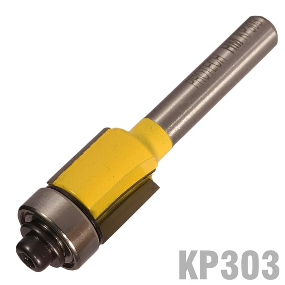 Image of a TRIM BIT 1/2' X 1/2'WITH BOTTOM BEARING 1/4' SHANK
