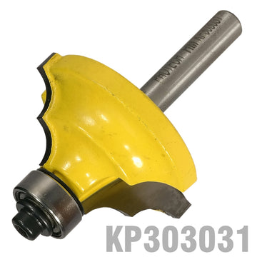 Image of a DOUBLE ROUND BIT 1 1/2' X 11/16' RADIUS 3/16' 1/4' SHANK