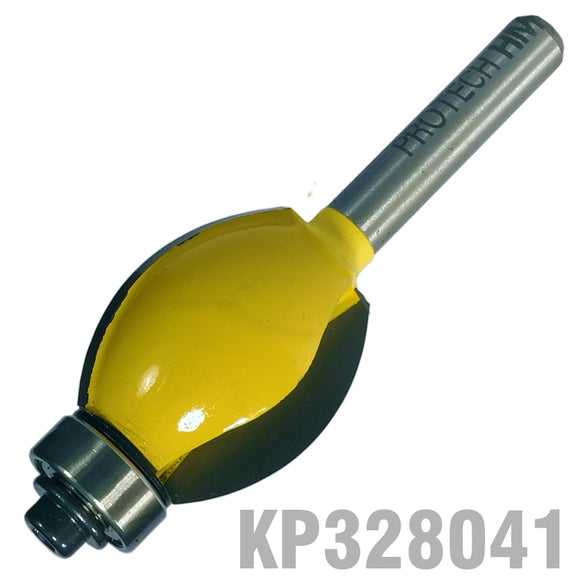 Image of a INTERNAL BULL NOSE 7/8' 3/4' HALF RADIUS RADIUS 3/16' 1/4' SHANK
