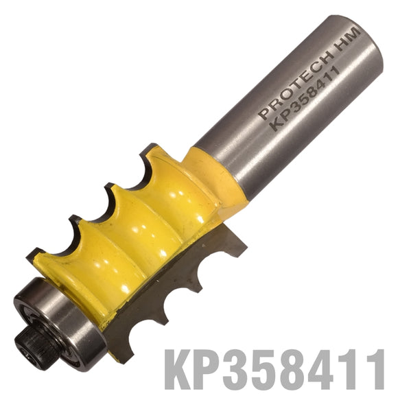Image of a TRIPLE BEAD BIT 7/8' X 1' TWO FLUTES 1/2' SHANK