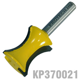 Image of a EXTERNAL BULL NOSE 24MM X 5/8' HALF RADIUS 1/4' SHANK
