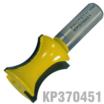 Image of a EXTERNAL BULL NOSE 1' X 1' HALF RADIUS 1/2' SHANK