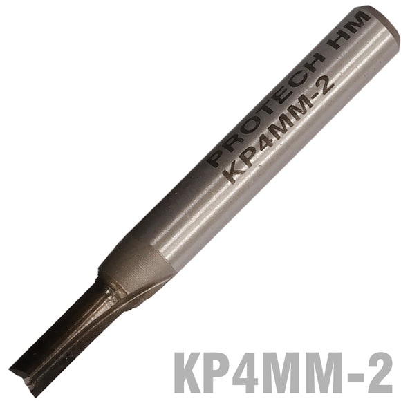 Image of a STRAIGHTBIT 4MM 2 FLUTE SOLID CARB