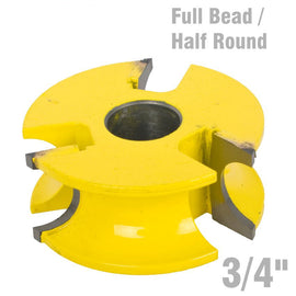 Image of a FULL BEAD/HALF ROUND 3/4'