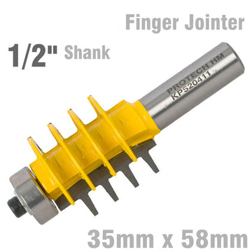Image of a ECONOMY FINGER JOINTER 35MM X 58MM 1/2' SHANK