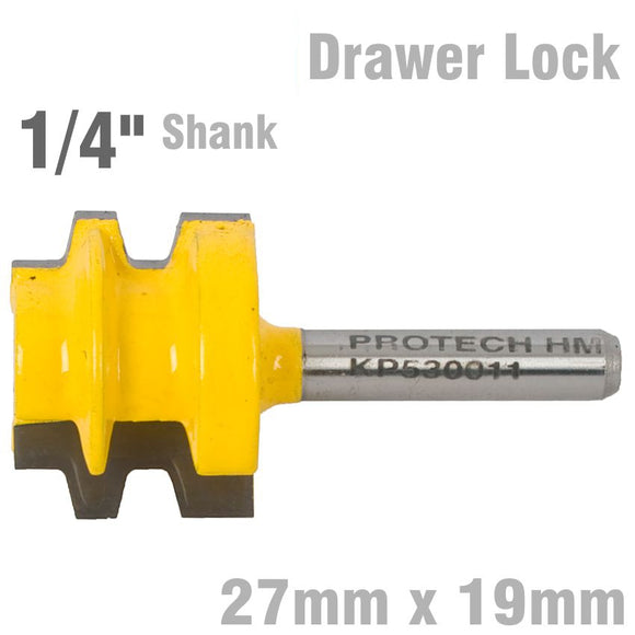 Image of a DRAWER LOCK 27MM X 19MM 1/4' SHANK