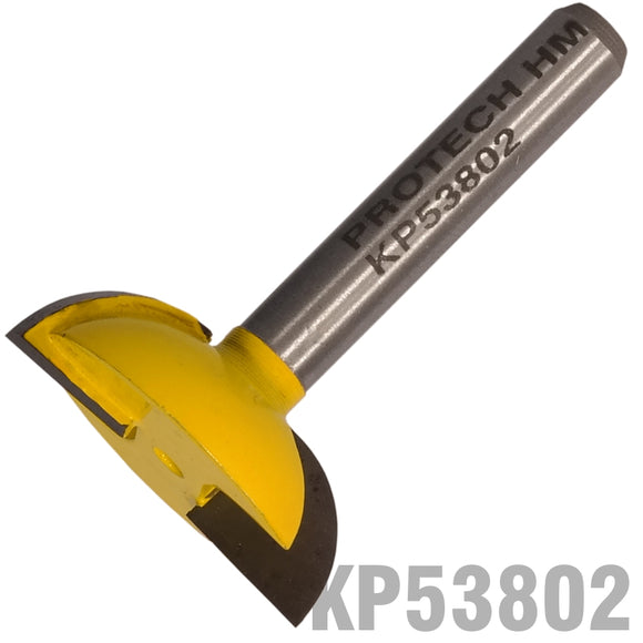 Image of a FINGER GRIP BIT 3/8' X 1/4' TWO FLUTE 1/4' SHANK