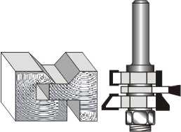 Image of a REPLACEMENT 3.2MM CUTTER FOR THE V JOINT TONGUE & GROOVE ASSE