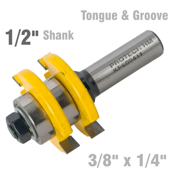 Image of a TONGUE & GROOVE ASSEMBLY 3/8' X 1/4' 1/2' SHANK