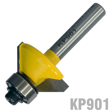Image of a CHAMFER BIT TCT 45Â° 1' X 3/8' X 1/4' SHANK