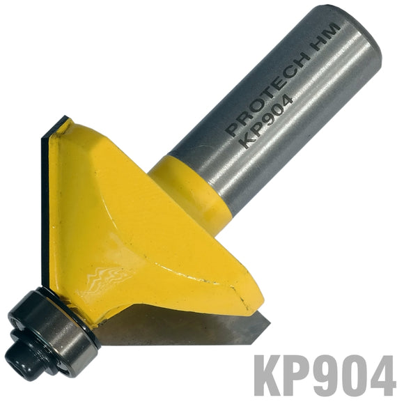 Image of a CHAMFER BIT TCT 45Â° 1 5/8' X 3/4' X 1/2' SHANK