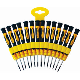 Image of a Tork Craft 14pc Precision Screwdriver Set