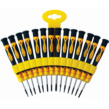 Image of a Tork Craft 14pc Precision Screwdriver Set