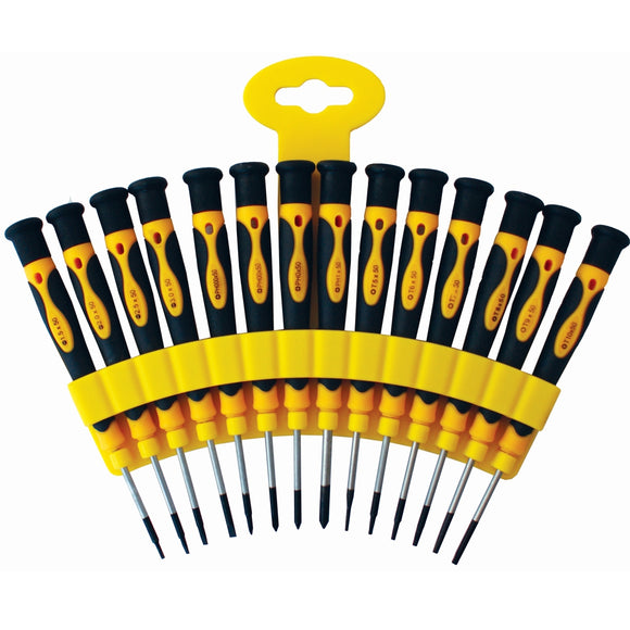 Image of a Tork Craft 14pc Precision Screwdriver Set