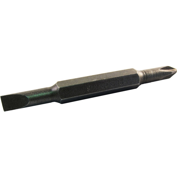 Image of a Tork Craft Replacement Bit 75mm Double Ended 8mm.sl6mm/PH2 For KT2677