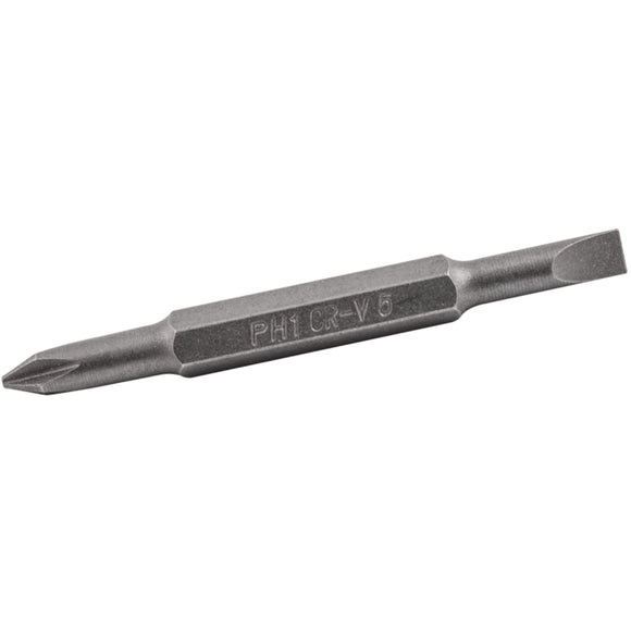 Image of a Tork Craft Replacement Bit 65mm Double Ended 6mm.sl5mm/PH1 For KT2677