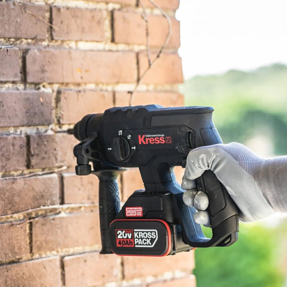 Kress Rotary Hammer BL SDS+ 22mm 2J 20V Kit