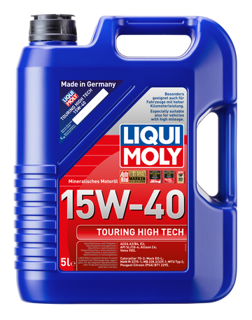 Liqui Moly Motor Oil Touring High Tech 15W40 5L