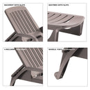 Image of a ECONOFURN Bica Zanzibar Sun/Pool Lounger - Taupe 2