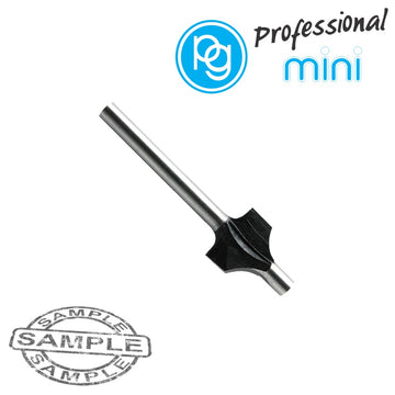 Image of a HSS ROUNDING OFF CUTTER 3MM. CONVEX PROF. SH 3MM