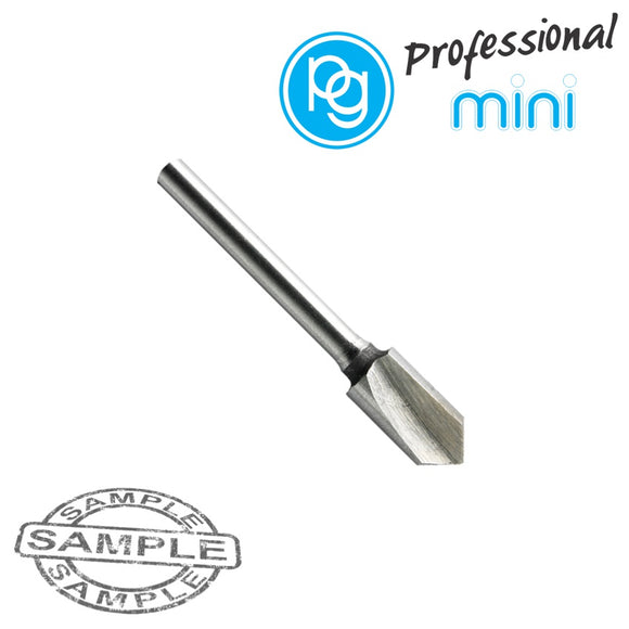 Image of a HSS ROUTER BIT 6.4MM. V GROV.SH3MM