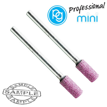 Image of a RUBY GRINDING STONES 5X10MM.CYL.SH3MM.2PCS
