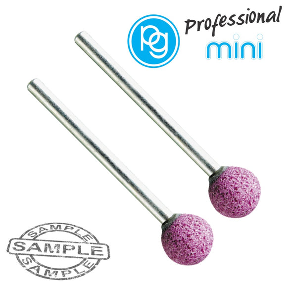 Image of a RUBY GRINGING STONES 10MM.BALL.SH3MM.2PCS