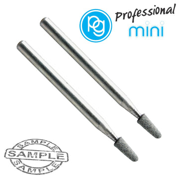 Image of a SILICON CARBIDE STONES 3X8MM.CONE.SH2.35MM.2PCS