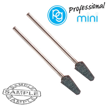 Image of a SILICON CARBIDE STONES 5X10MM.CONE.SH2.35MM.2PCS