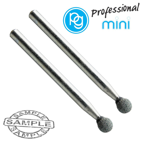 Image of a SILICON CARBIDE STONES 4MM.BALL.SH3MM.2PCS