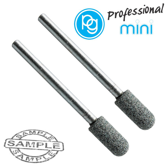 Image of a SILICON CARBIDE STONES 6X10MM.ROUND HEAD.SH3MM.2PCS