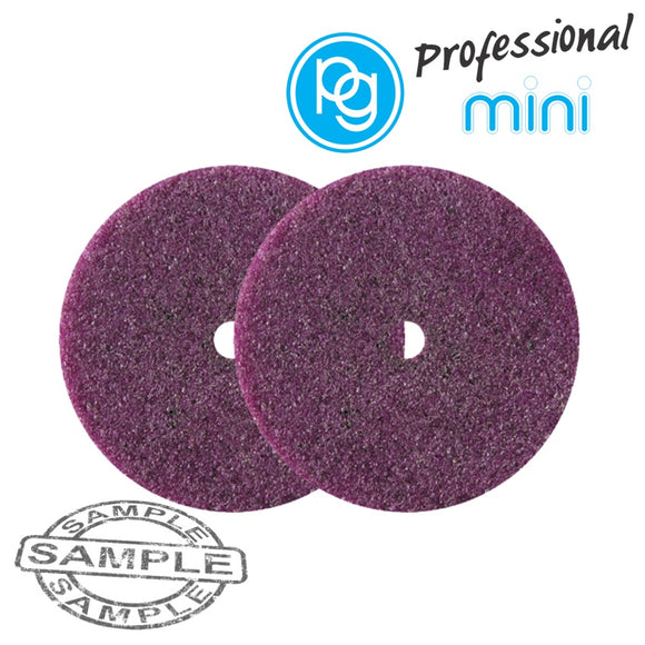 Image of a WHEEL GRINDING STONES.RUBY ABV.22MM.2PCS