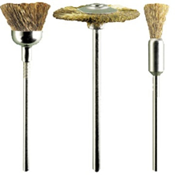 Image of a ASSORTED BRASS BRUSHES. 3PCS