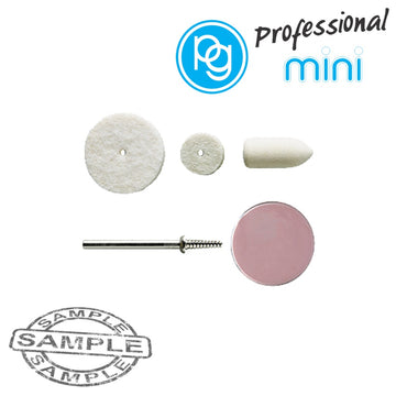 Image of a ASSORTED FELT POLISH POINTS.3PCS +MANDREL+POLISHING PASTE KIT