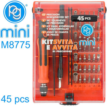 Image of a PRECISION SCREWDRIVER BIT SET 45PCS