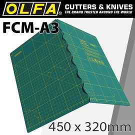 Image of a Olfa Folding Mat For Rotary Cutters 450X320X2.0mm