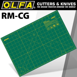 Image of a Olfa Green Cutting Mat 12'X18' 305 X 458mm