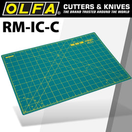 Image of a Olfa Mat Rotary 450 X 300mm Metric & Inch Double Sided