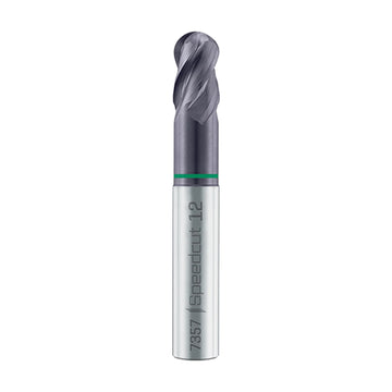 Alpen Scall Nose End Mill Sp Cut Univ. Z4 5.0 Din 6527Lha Shank Din 6 - image 01