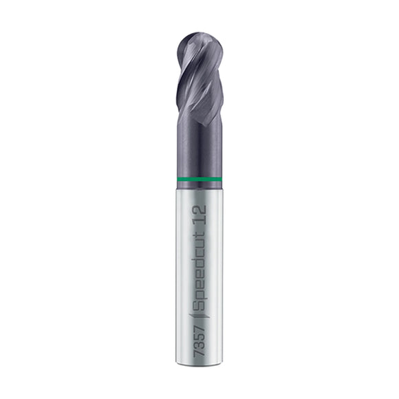 Alpen Scall Nose End Mill Sp Cut Univ. Z4 5.0 Din 6527Lha Shank Din 6 - image 01