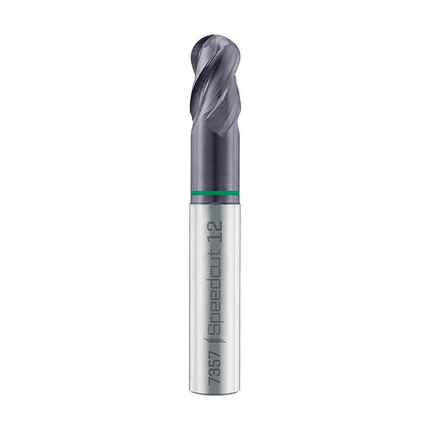 Alpen Scall Nose End Mill Sp Cut Univ. Z4 5.0 Din 6527Lha Shank Din 6 - image 01