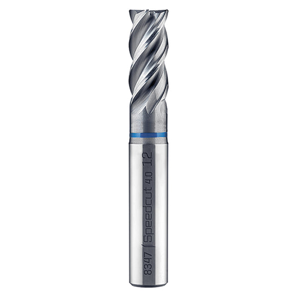 Image of a Alpen Speedcut 4.0 Inox.0 Hpc End Mill Z4 392 Din 6527L With Neck Cy