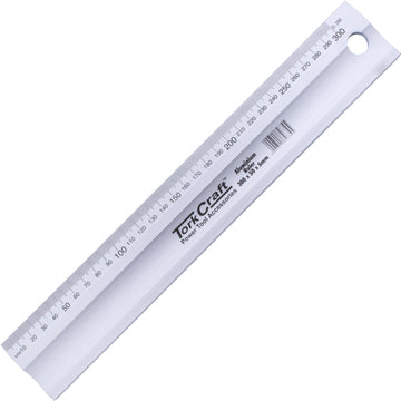Image of a Tork Craft Aluminium Straight Edge Ruler Type B 300x50x5.0mm